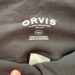 Orvis XXL fleece lined leggings